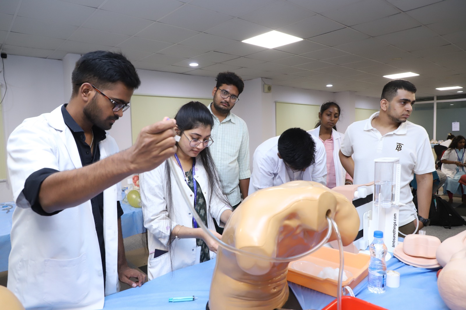 Medical simulation lab workshop