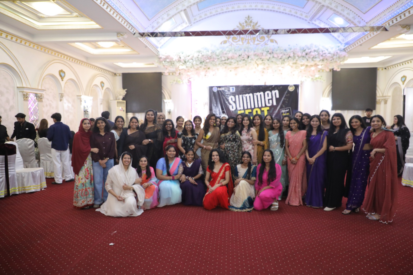 Students cultural Summer Fest celebration
